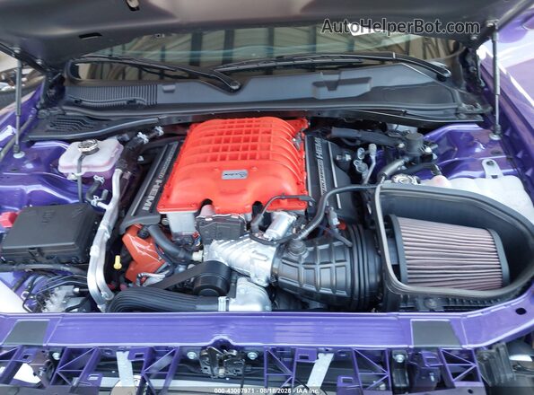 2C3CDZC92PH647039 2023 DODGE CHALLENGER Purple Հետևի տեսք