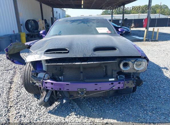 2C3CDZC92PH647039 2023 DODGE CHALLENGER Purple Սալոնի հետևի տեսք
