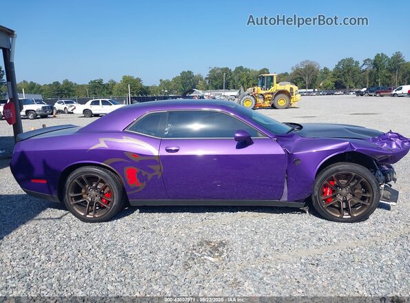 2C3CDZC92PH647039 2023 DODGE CHALLENGER Purple Սալոնի 360 աստիճան տեսք