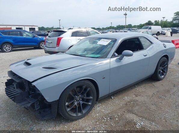 2C3CDZFJ6MH663861 2021 DODGE CHALLENGER Gray 