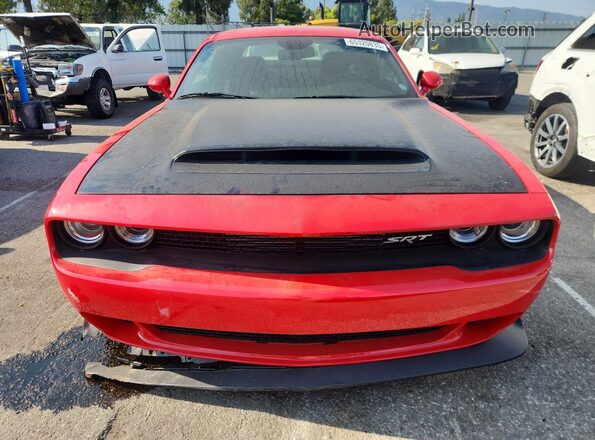 2C3CDZH99JH101287 2018 DODGE CHALLENGER Red 