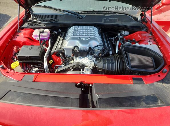 2C3CDZH99JH101287 2018 DODGE CHALLENGER Red 