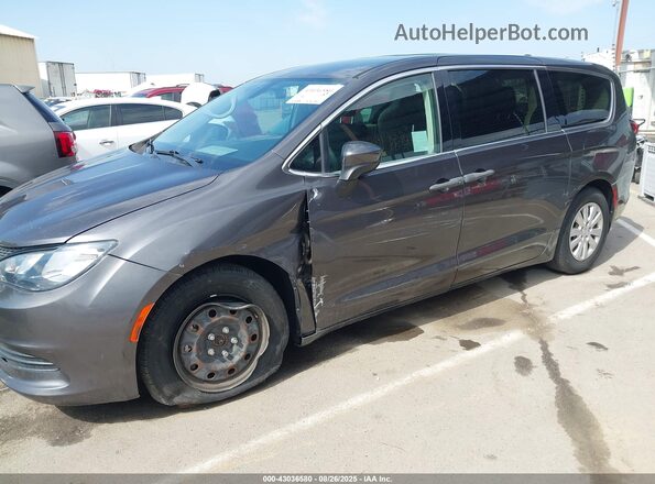 2C4RC1AGXLR122973 2020 CHRYSLER VOYAGER Gray წინა ხედი