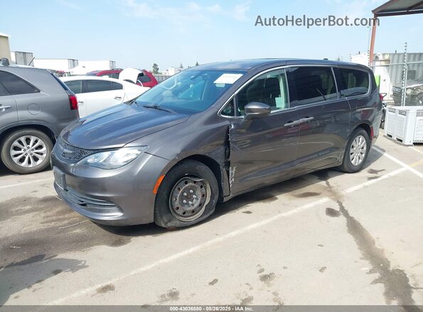 2C4RC1AGXLR122973 2020 CHRYSLER VOYAGER Gray წინა მარცხენა ხედი სამი მეოთხედიდან