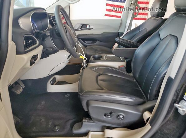2C4RC1BG0PR627506 2023 CHRYSLER PACIFICA Black Vista interior delantera