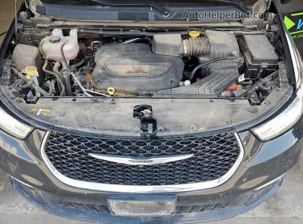 2C4RC1BG0PR627506 2023 CHRYSLER PACIFICA Black Vista del compartimento del motor