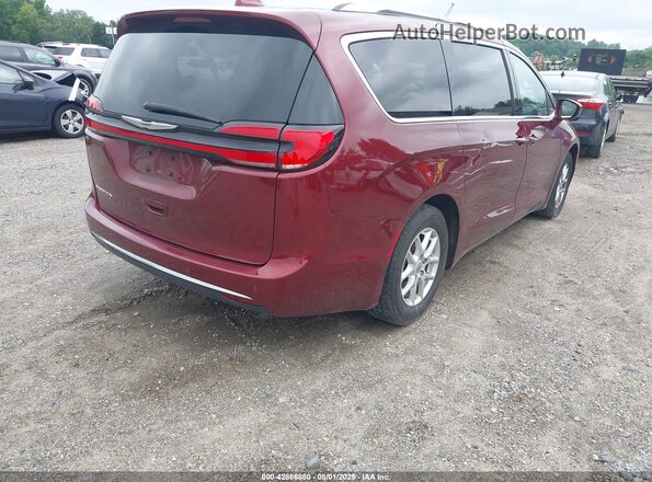 2C4RC1BG6MR575083 2021 CHRYSLER PACIFICA Burgundy უკანა მარჯვენა