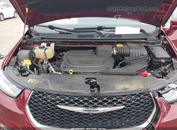 2C4RC1BG6MR575083 2021 CHRYSLER PACIFICA Burgundy უკანა ხედი