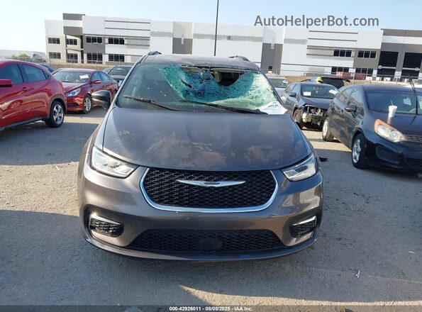 2C4RC1BG6NR157785 2022 CHRYSLER PACIFICA Серый Вид щитка приборов
