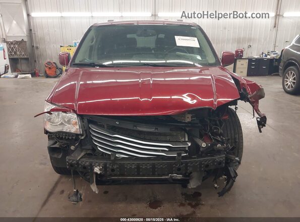 2C4RC1CG5GR215127 2016 CHRYSLER TOWN & COUNTRY Red 