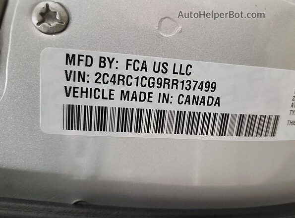 2C4RC1CG9RR137499 2024 CHRYSLER VOYAGER  Tył lewy