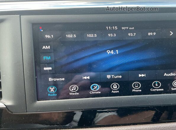 2C4RC1DG1MR555076 2021 CHRYSLER VOYAGER  წინა პანელის ხედი