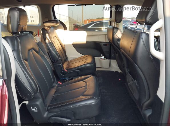 2C4RC1DG5MR520945 2021 CHRYSLER VOYAGER Burgundy VIN კოდის სტიკერის ხედი