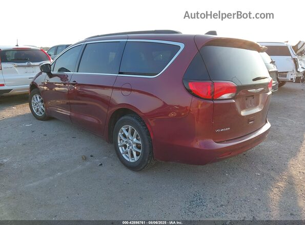 2C4RC1DG5MR520945 2021 CHRYSLER VOYAGER Burgundy უკანა მარცხენა