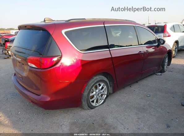 2C4RC1DG5MR520945 2021 CHRYSLER VOYAGER Burgundy უკანა მარჯვენა