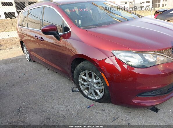 2C4RC1DG5MR520945 2021 CHRYSLER VOYAGER Burgundy წინა ხედი