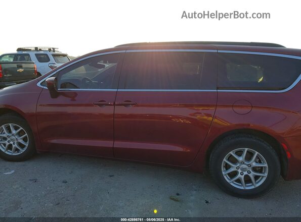 2C4RC1DG5MR520945 2021 CHRYSLER VOYAGER Burgundy სალონის 360-გრადუსიანი ხედი