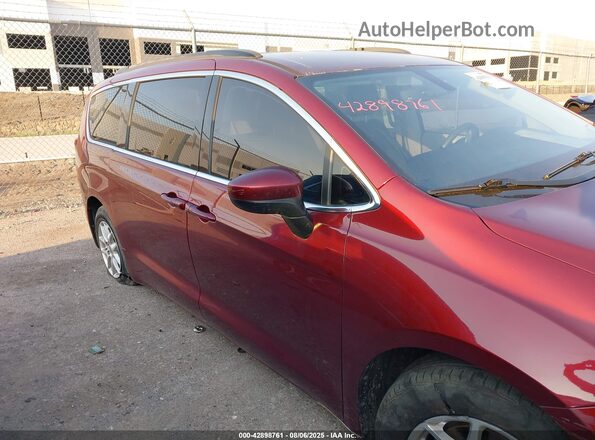 2C4RC1DG5MR520945 2021 CHRYSLER VOYAGER Burgundy უკანა სალონის ხედი