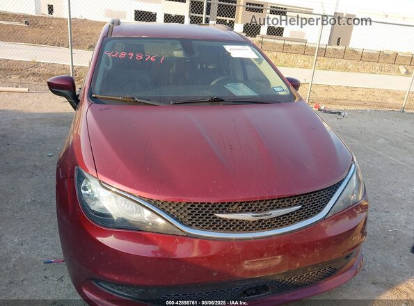 2C4RC1DG5MR520945 2021 CHRYSLER VOYAGER Burgundy ხელსაწყოთა პანელის ხედი