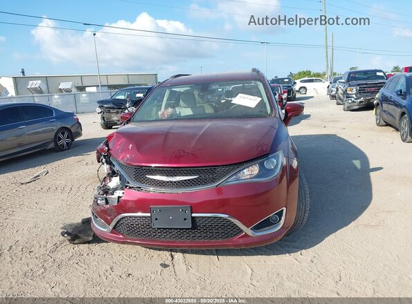 2C4RC1EG5JR139509 2018 CHRYSLER PACIFICA Burgundy 