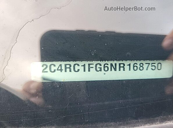 2C4RC1FG6NR168750 2022 CHRYSLER PACIFICA  Front left