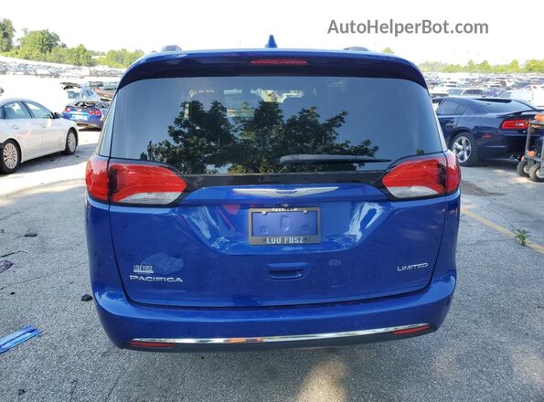 2C4RC1GGXJR228375 2018 CHRYSLER PACIFICA Blue 