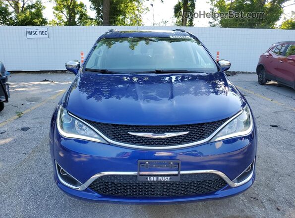 2C4RC1GGXJR228375 2018 CHRYSLER PACIFICA Blue 