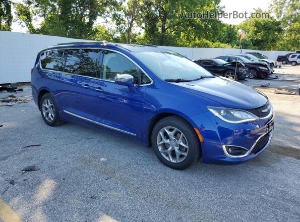 2C4RC1GGXJR228375 2018 CHRYSLER PACIFICA Blue 
