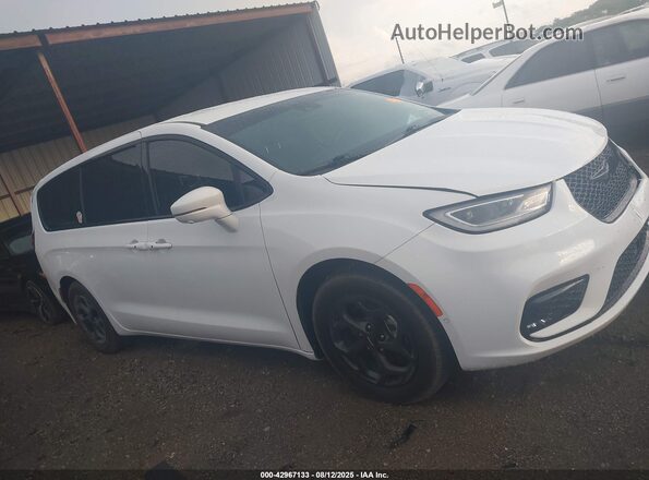 2C4RC1L71NR173830 2022 CHRYSLER PACIFICA White ხელსაწყოთა პანელის ხედი