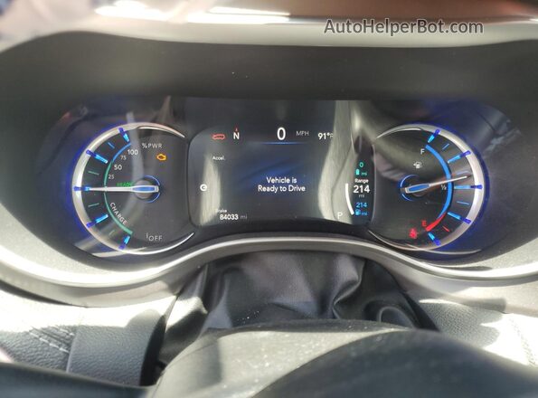 2C4RC1L73NR167110 2022 CHRYSLER PACIFICA Black Instrument cluster view