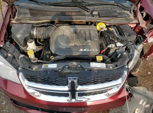 2C4RDGCG1JR255258 2018 DODGE GRAND Red 