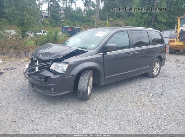2C4RDGCG2JR241353 2018 DODGE GRAND CARAVAN Gray Front left