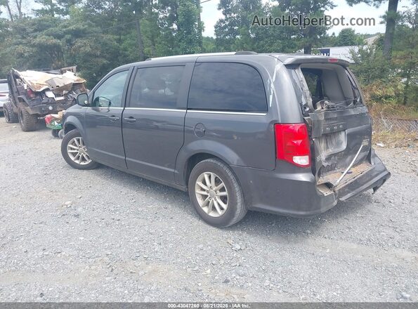 2C4RDGCG2JR241353 2018 DODGE GRAND CARAVAN Gray Rear left