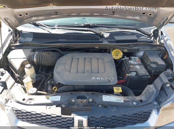 2C4RDGEG1LR179055 2020 DODGE GRAND CARAVAN Silver Vista trasera