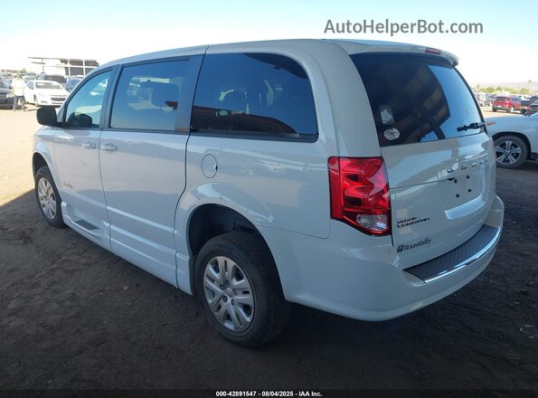 2C7WDGBG9JR231510 2018 DODGE GRAND CARAVAN White Rear left