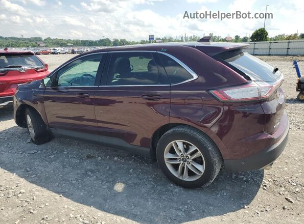 2FMPK3J96JBB94469 2018 FORD EDGE Темно-бордовый 