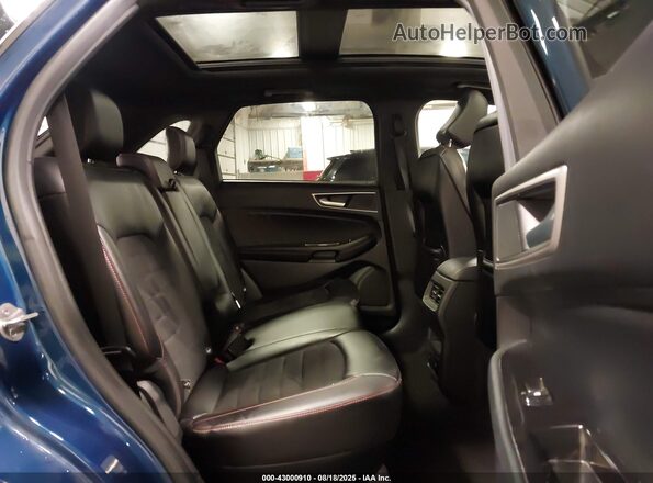 2FMPK3J96LBB44058 2020 FORD EDGE Blue VIN sticker view