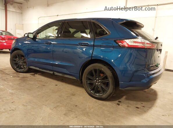 2FMPK3J96LBB44058 2020 FORD EDGE Blue Rear left
