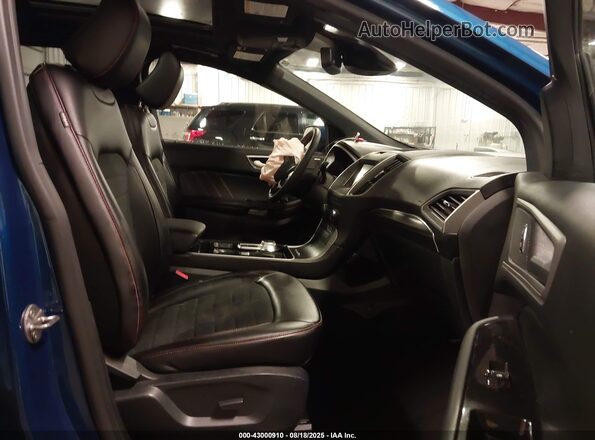 2FMPK3J96LBB44058 2020 FORD EDGE Blue Front interior view