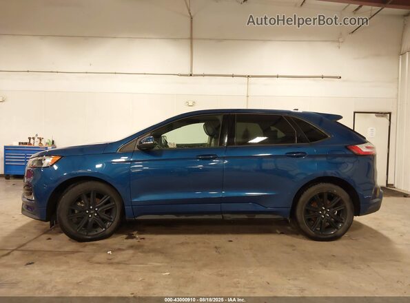 2FMPK3J96LBB44058 2020 FORD EDGE Blue 360 interior view