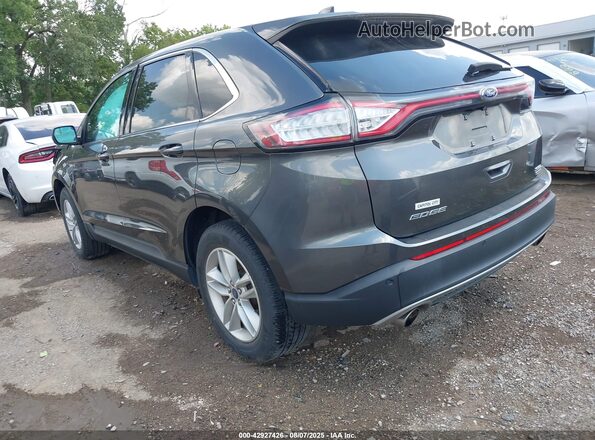 2FMPK3J98JBC40755 2018 FORD EDGE Gray Trasero izquierdo