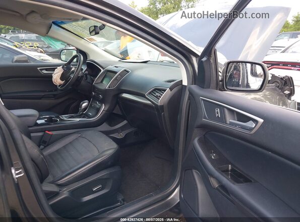 2FMPK3J98JBC40755 2018 FORD EDGE Gray Vista interior delantera