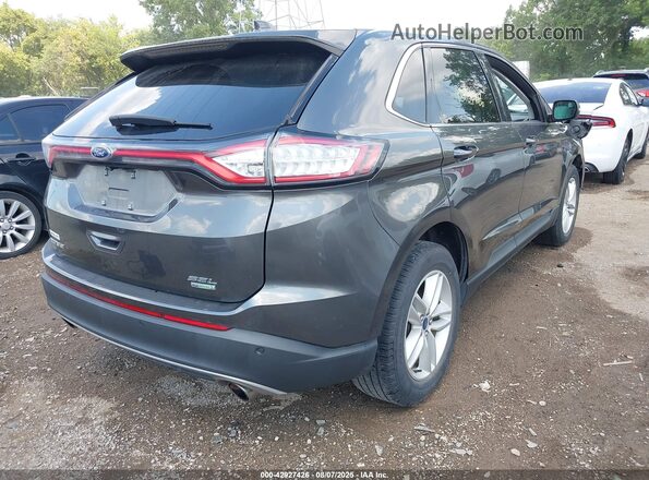 2FMPK3J98JBC40755 2018 FORD EDGE Gray Trasero derecho
