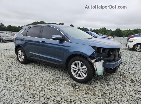 2FMPK3J9XJBC57766 2018 FORD EDGE Blue 