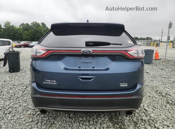 2FMPK3J9XJBC57766 2018 FORD EDGE Blue 