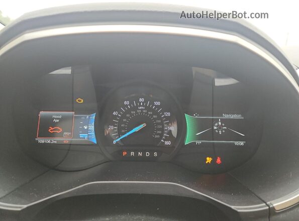 2FMPK3J9XJBC57766 2018 FORD EDGE Blue 