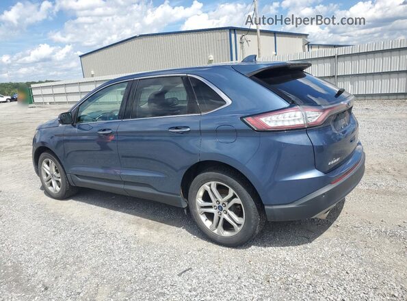 2FMPK3K84JBB35538 2018 FORD EDGE Blue 