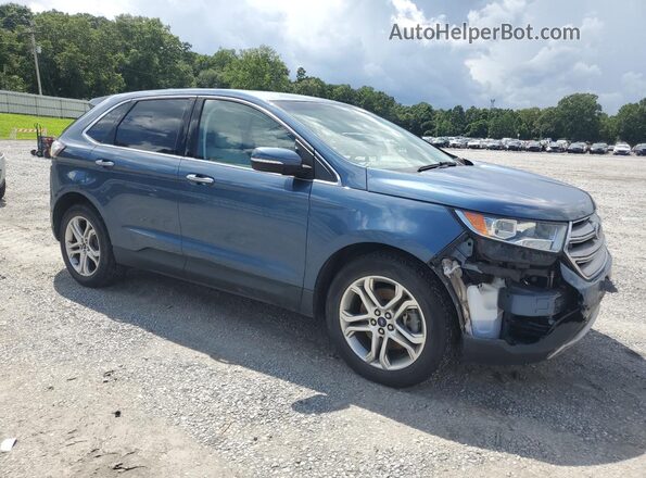 2FMPK3K84JBB35538 2018 FORD EDGE Blue 