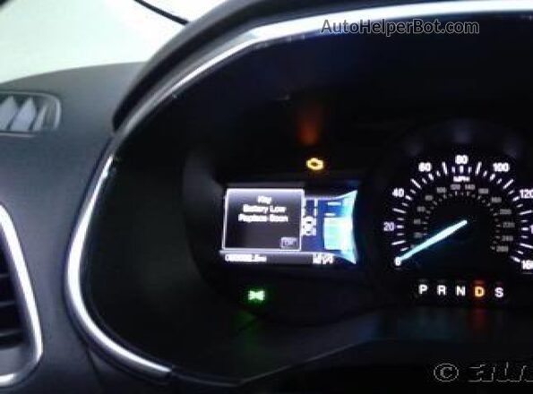 2FMPK3K93MBA50509 2021 FORD EDGE  Widok naklejki z numerem VIN