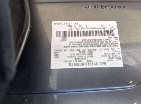 2FMPK3K96MBA51234 2021 FORD EDGE  
